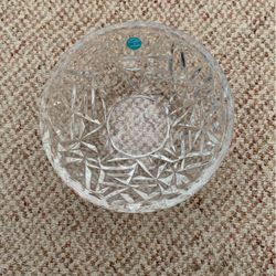 Tiffany Rock Cut 6” Candy Bowl 