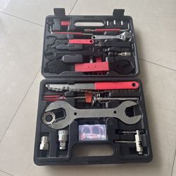 44PCS Set Home Professional Complete Mechanic Cycling Bike Repair Tools Tool Kit