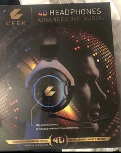 Ceek 4D Headphones Advance Audio