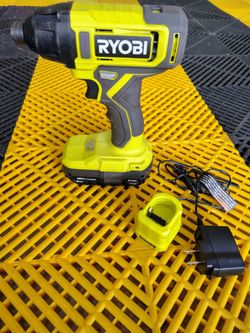 RYOBI 18V Cordless Impact Drill/Driver Kit with 2 ah Battery and Charger