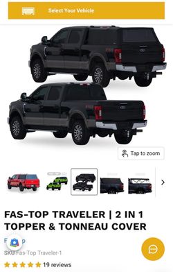 FAS-TOP Traveler 2-in-1 Topper & Tonneau Cover
