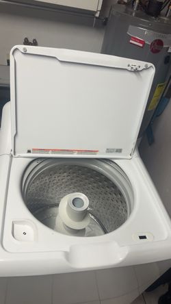 GE High-Efficiency Top Load Washer with Agitator & Deep Fill