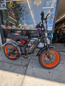 Bluvall Fat Tire Electric Bike