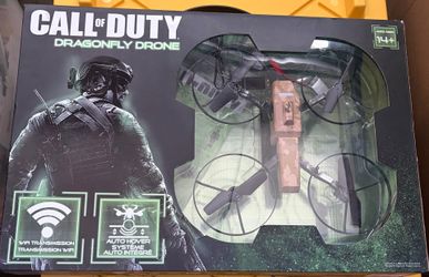 Call of Duty Dragonfly Drone with 720P camera used but tested working.