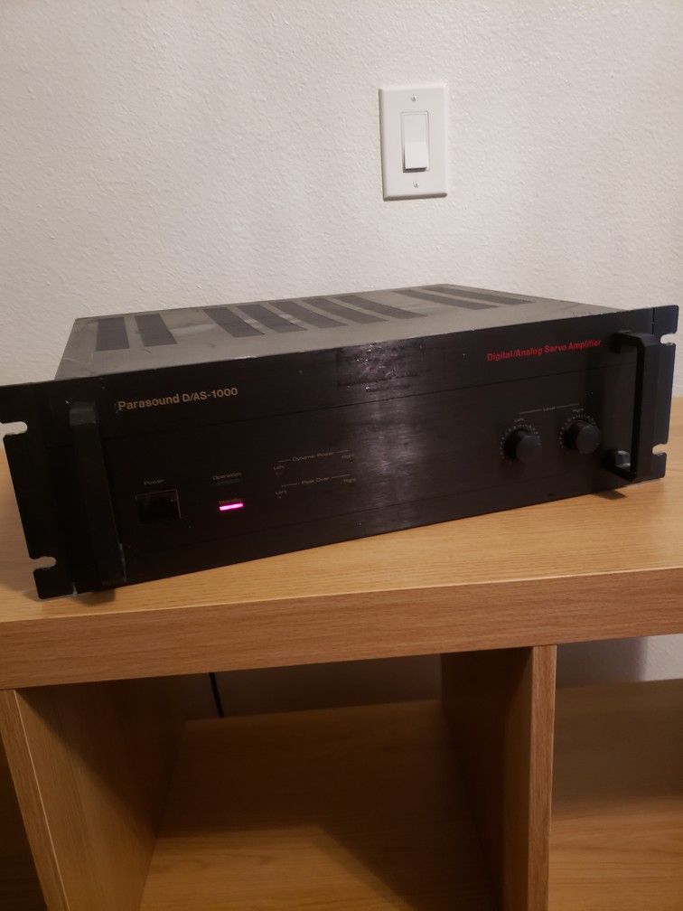 Parasound Digital Analog Servo Amplifier 