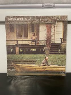 David Ackles American Gothic Vinyl LP Record w/ Plastic Sleeve Elektra 1972