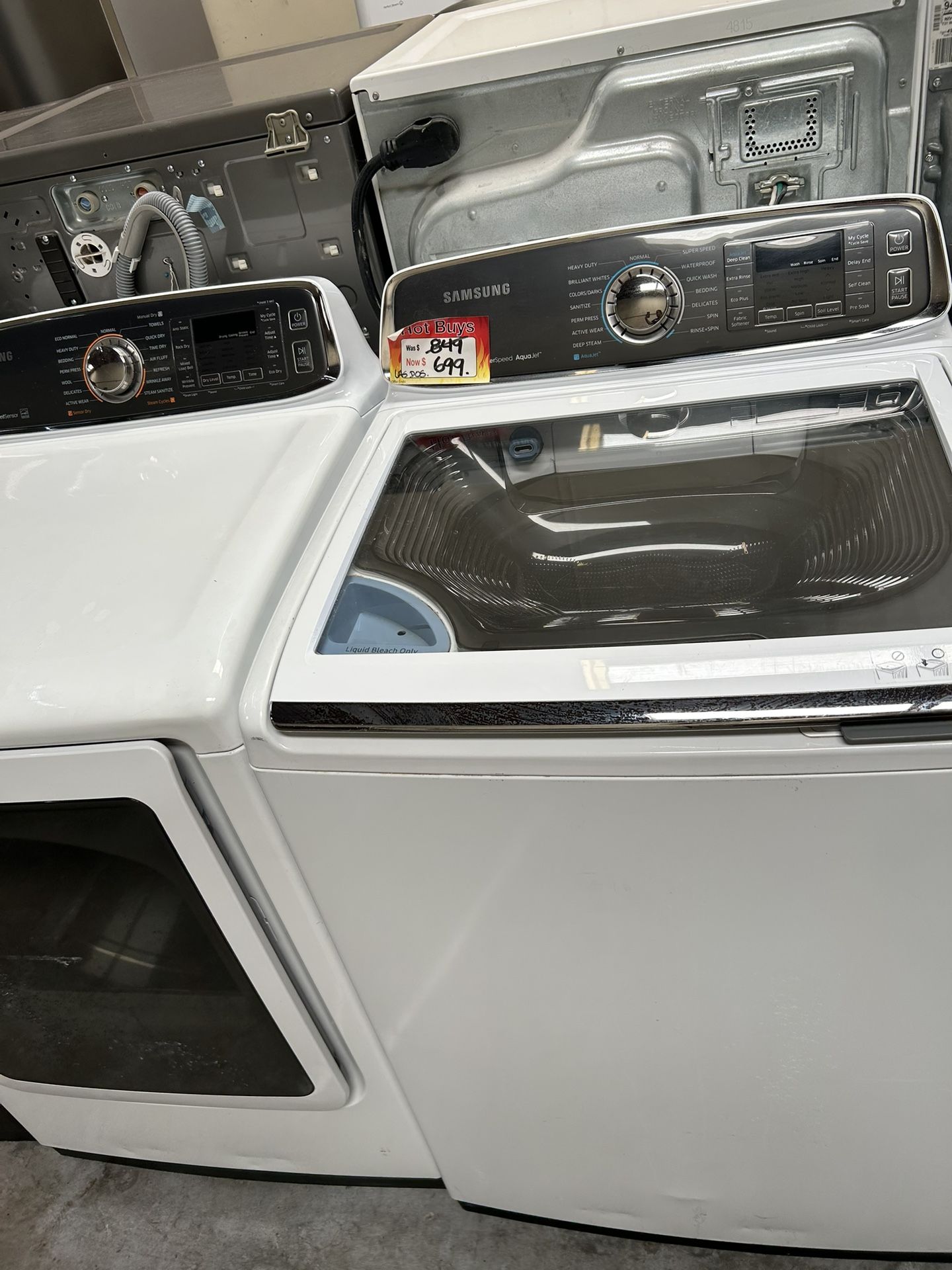 Samsung Washer And Dryer Set