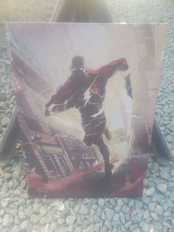 Flash  DC Comics Official print on metal 45cm x 32cm "Displate"