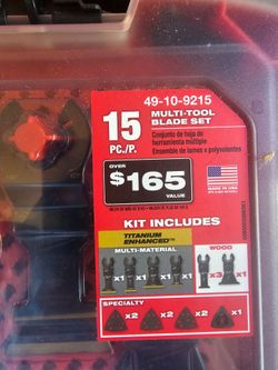 Milwaukee Multi-Tool Blade Set 15 PC