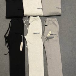🔥 🔥 FEAR OF GOD ESSENTIALS MIX & MATCH SET – HOODIE + PANTS (NEW)