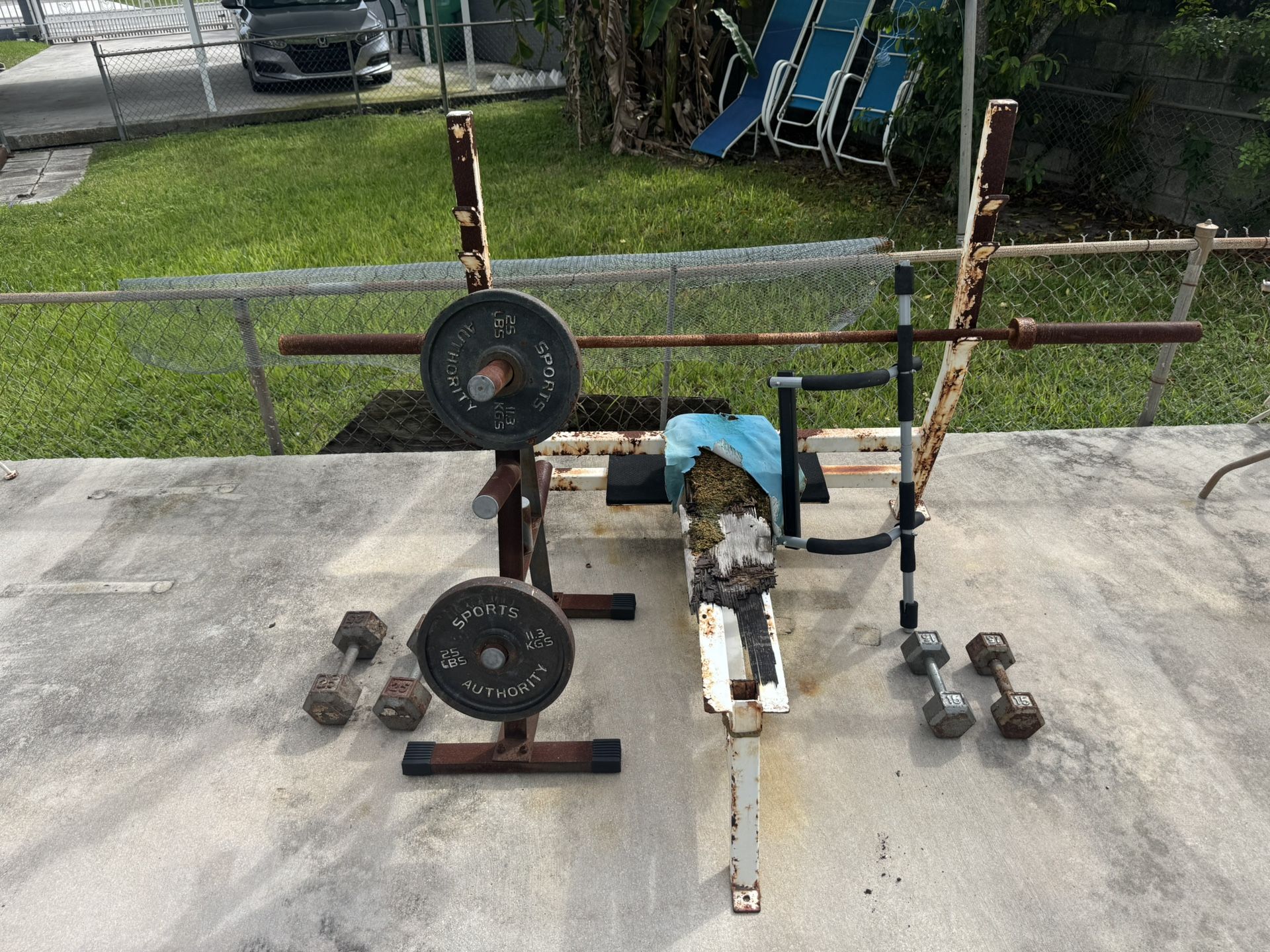 115$ For Everything Miami Gardens Weight Set