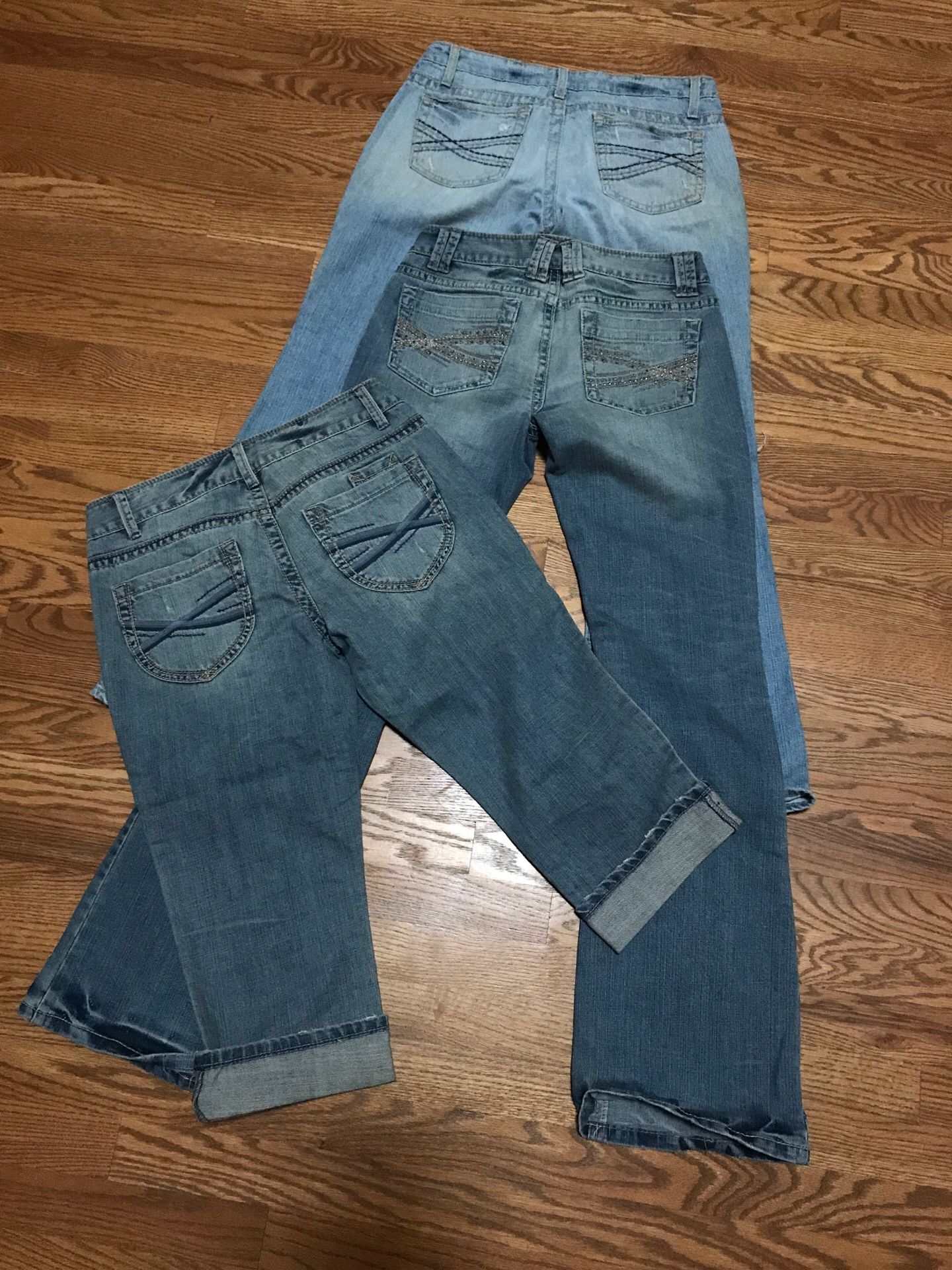 Aeropostale jeans and capris $5 per pair