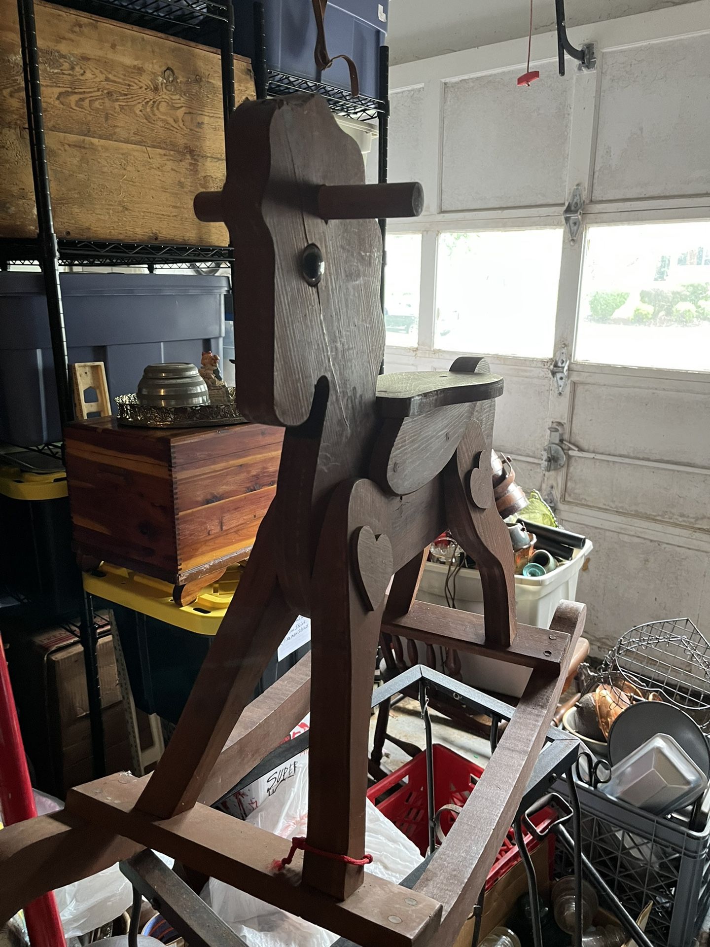 Wooden Rocking Horse