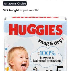 HUGGIES Snug & dry 25 diapers 