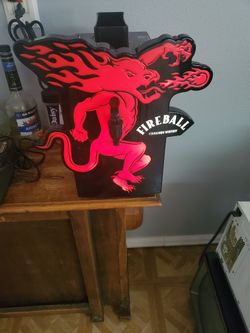 FIREBALL WHISKY WHISKEY SHOT DISPENSER MACHINE CHILLER