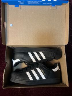 Adidas Superstar ADV Shoes Black - Size: 5 1/2 Junior