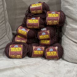 10 Balls of MANON Yarn