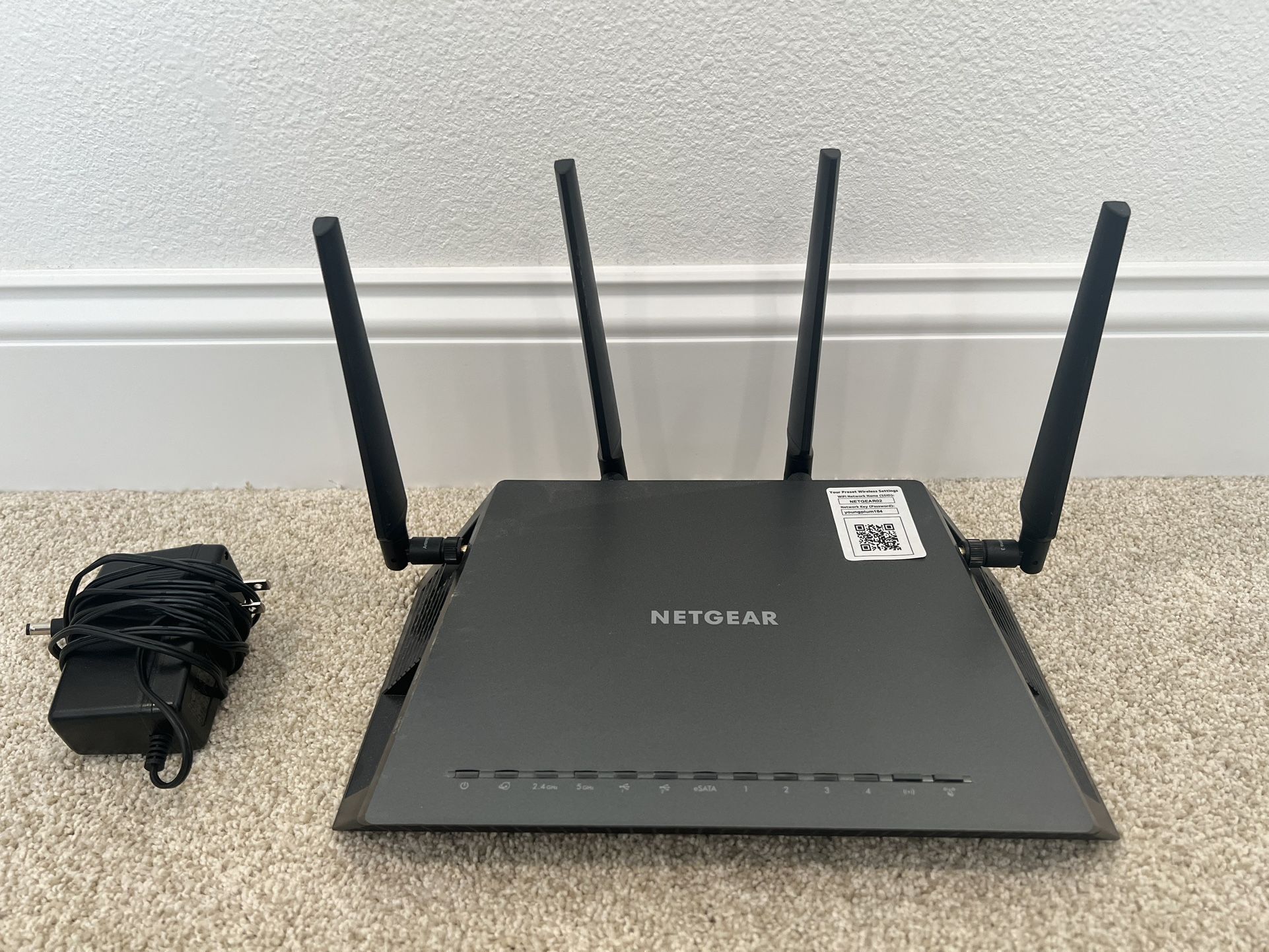 Netgear Nighthawk R7800 X4S AC2600 Dual Band Smart Router