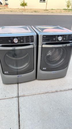 MAYTAG WASHER AND ELECTRIC DRYER