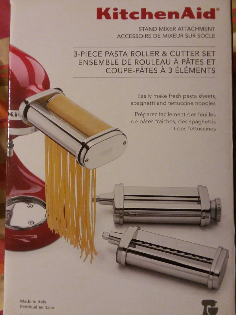 Pasta maker kitchenaid