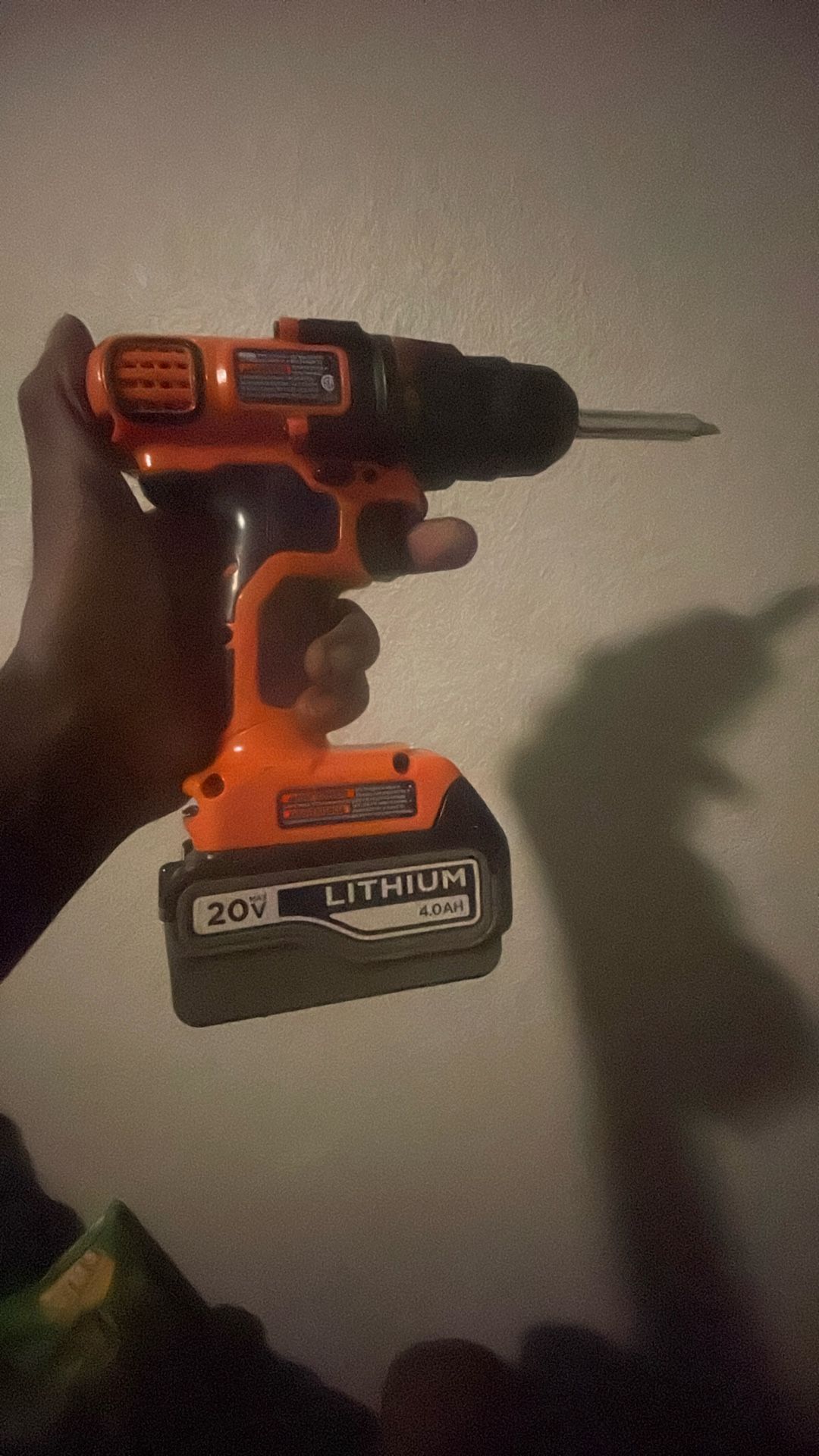 Black Decker 20v max Drill