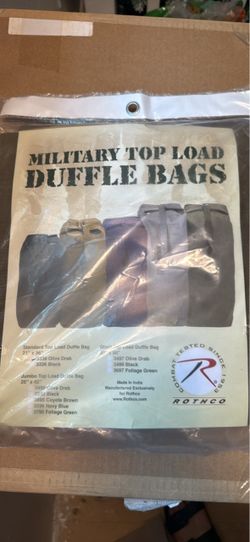 Rothco Military Top Load Duffle Bag
