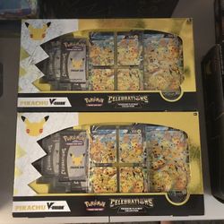 Pokemon 25th Celebrations Premium Pikachu V Playmat Collection 