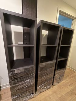 Set of 3 Cube Bookshelves