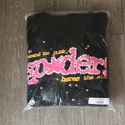 Black Sp5der Hoodie  (see description)