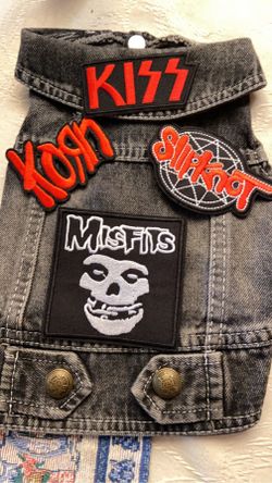 Small Denim Doggy Vest 