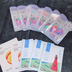 Whitening, spot-fading, and hydrating face masks