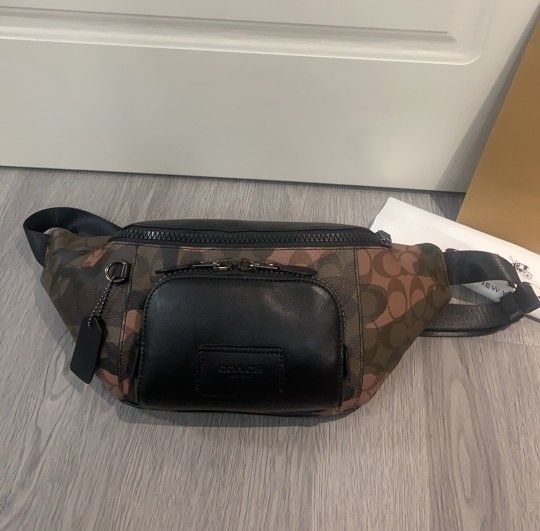 Coach camouflage bumbag