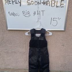 Kids Bib 4 T For The Snow