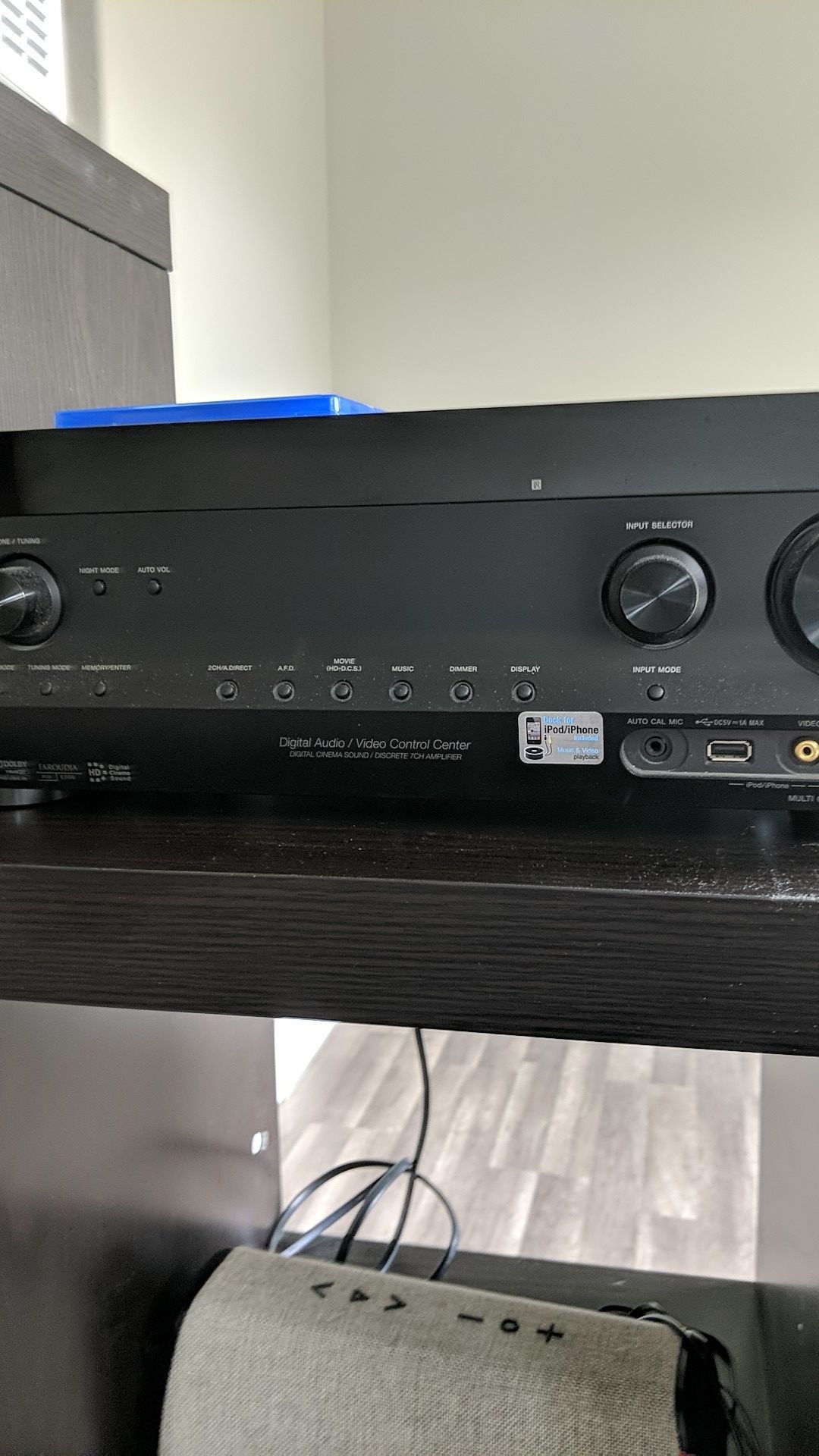 Sony reciver plus two Polk bookshelf speakers