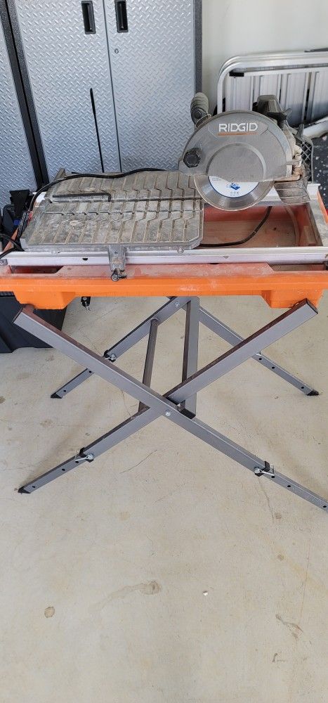 Rigid Wet Tile Saw