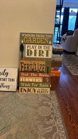 Garden Sign