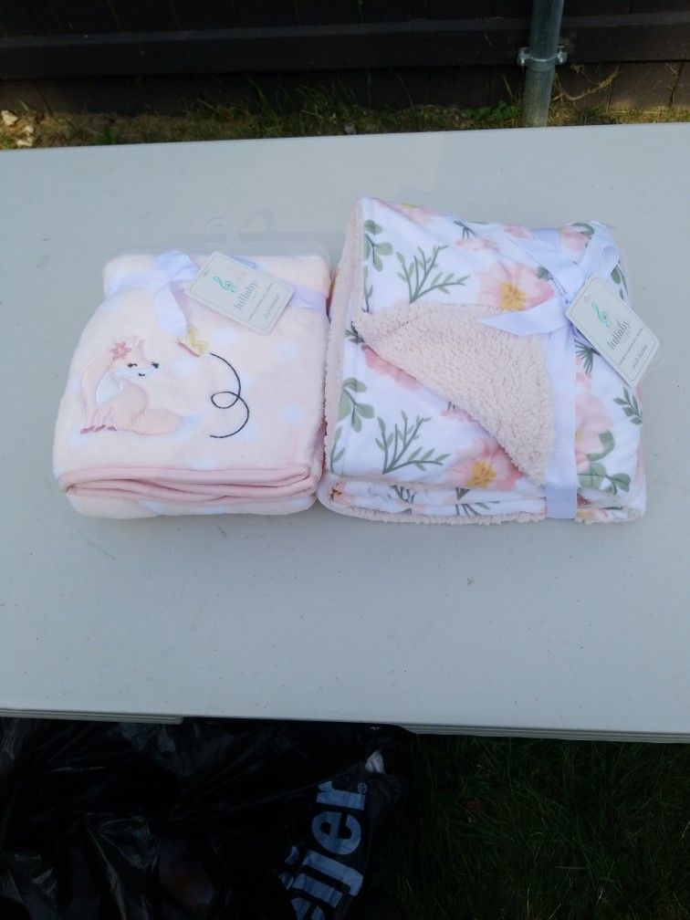 Lullaby Lane Plush Blankets