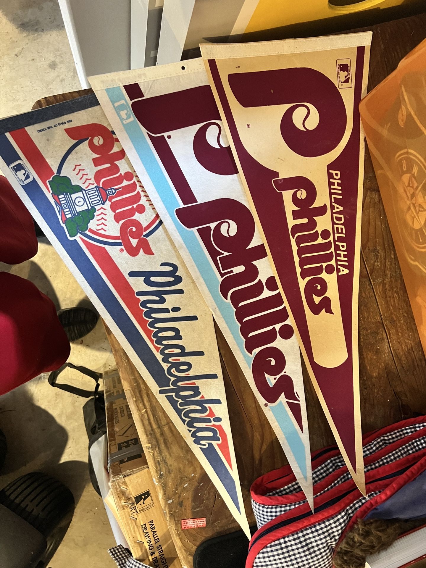 Old School Philadelphia Phillies Pennets