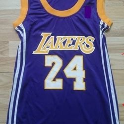 Ladies Lakers jersey dress m-XL