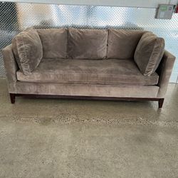 ( Free Delivery ) West Elm Blake Gray Couch