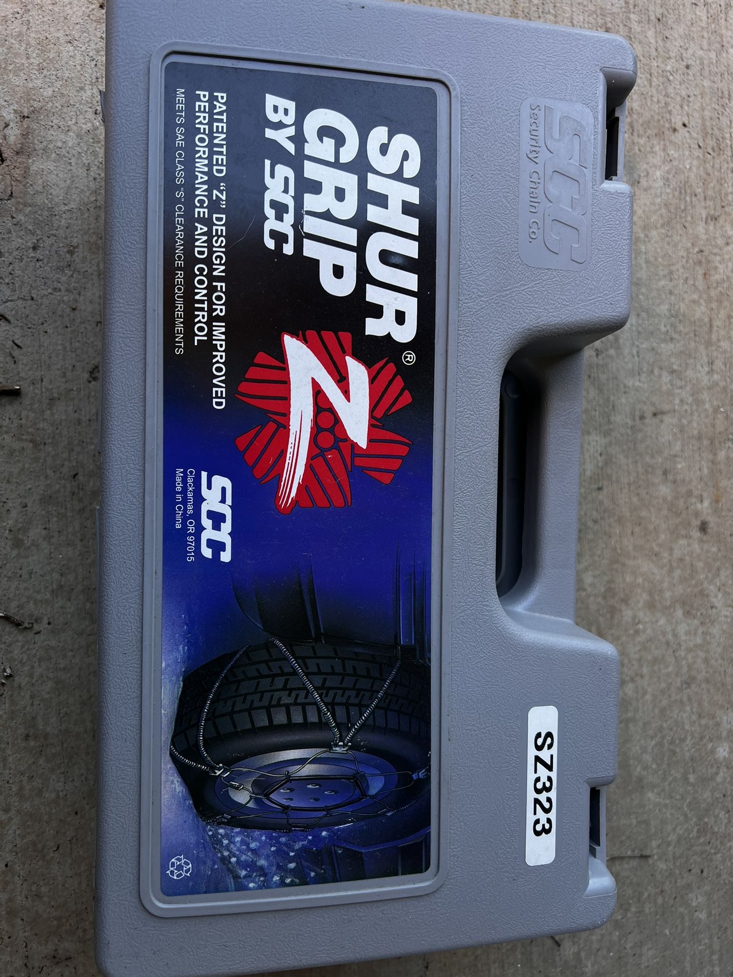 SZ323 Shur Grip Super Z Passenger Car Tire Traction Chain