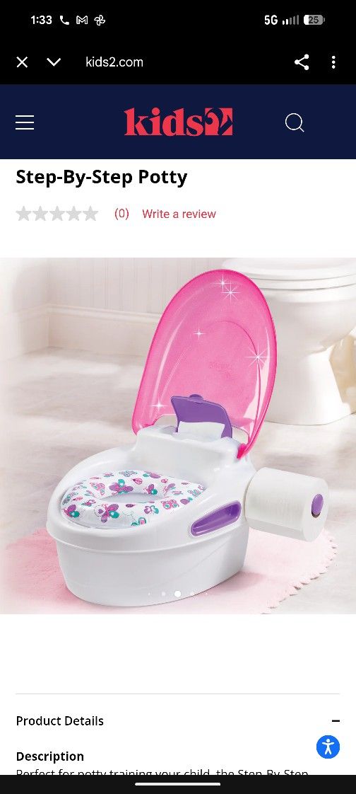 Summer Step By Step, 3 In One Potty Train Seat