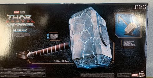 New MARVEL LEGENDS MJOLNIR ELECTRONIC HAMMER THOR PROP
