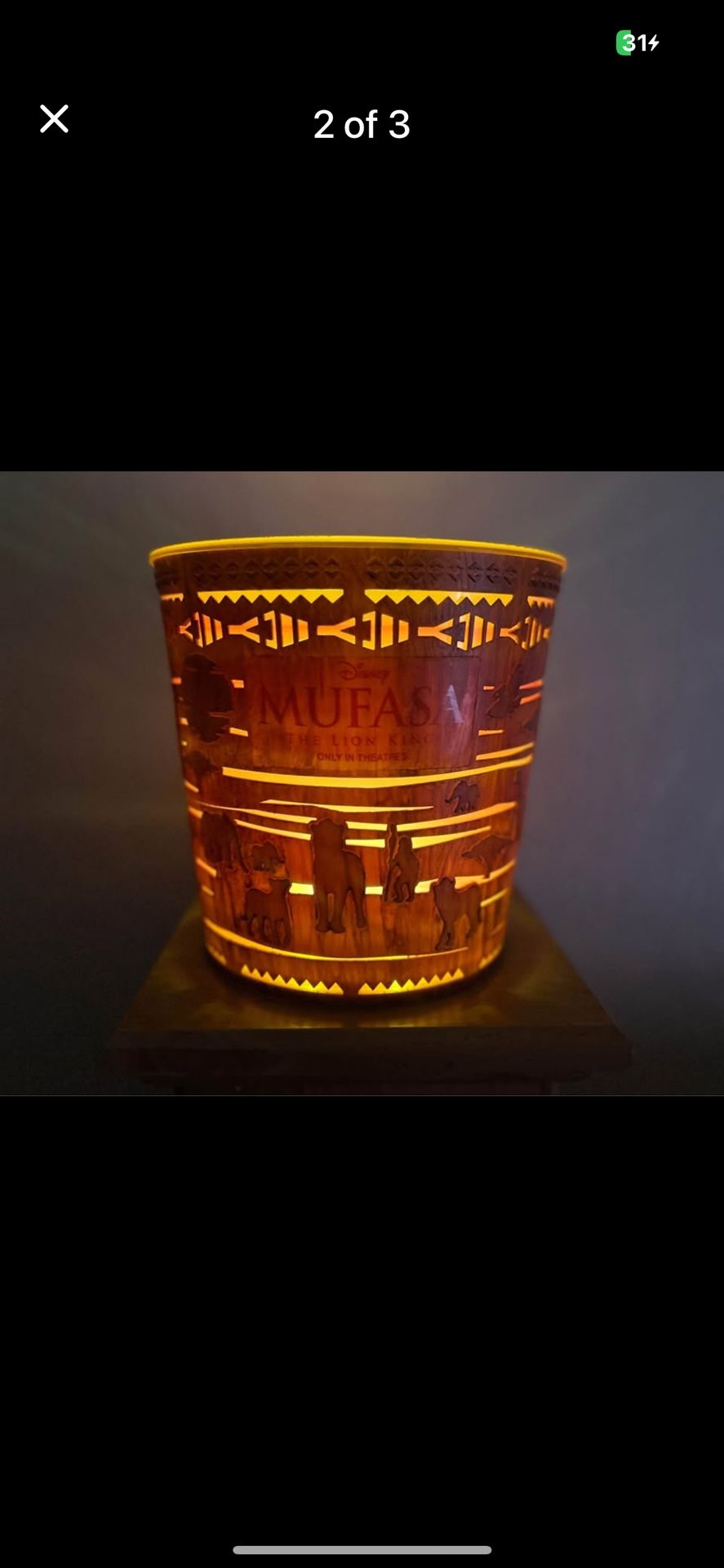 lion king popcorn bucket