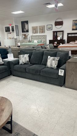 Sofa and loveseat