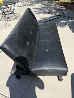 Couch in bed