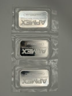 Apmex 1oz silver bars sealed