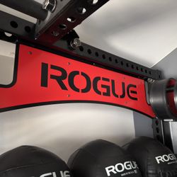 Rogue Fitness Monster Nameplate Red