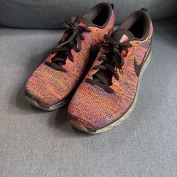 Nike Flyknit Air Max Blue  Crimson Men’s 11