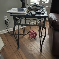 Wrought Iron Tables With Granite Tops